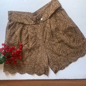 Matilda Jane Boho Gypsy Shorts Sz 14